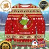The Grinch Math San Francisco 49ers NFL Skull Santa Hat Ugly Christmas Sweater For Holiday 2023 Xmas Gifts