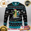 The Grinch x Seattle Seahawks NFL Santa Hat Ugly Christmas Sweater For Holiday 2023 Xmas Gifts
