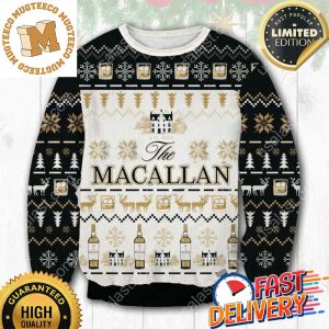 The Macallan Ugly Christmas Sweater For Holiday 2023 Xmas Gifts