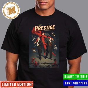 The Prestige A Film By Christopher Nolan With Hugh Jackman And Christian Bale Poster Vintage T-Shirt