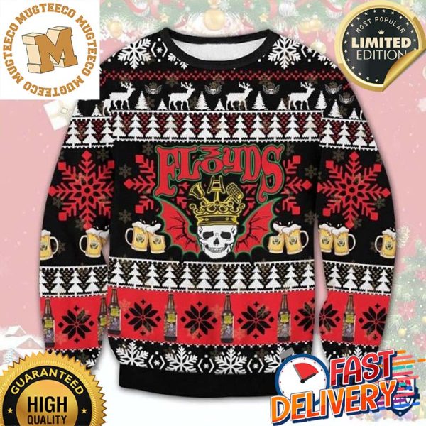 Three Floyds Brewing Co Ugly Christmas Sweater For Holiday 2023 Xmas Gifts