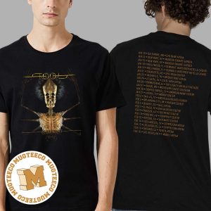 Tool In Concert 2024 Tour List Two Sides Print Unisex T-Shirt