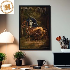 Tool Tonight In Milwaukee At Fiserv Forum On November 1st 2023 Exclusive Poster Canvas For Home Decor