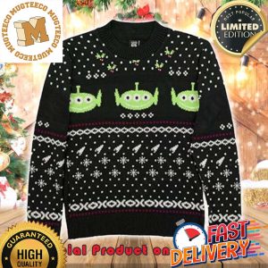 Toy Story Snowflakes Ugly Christmas Sweater For Holiday 2023 Xmas Gifts