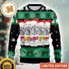 White Claw Hard Seltzer Black Version Xmas 2023 Holiday Gift Ugly Christmas Sweater