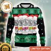 Santa Claws White Claw Beer 3D Ugly Christmas Sweater