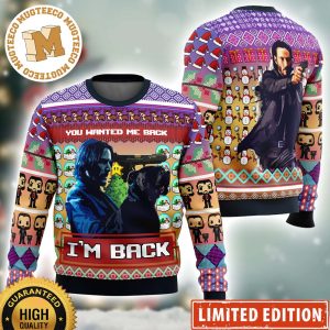 You Want Me Back I’m Back John Wick Ugly Christmas Sweater