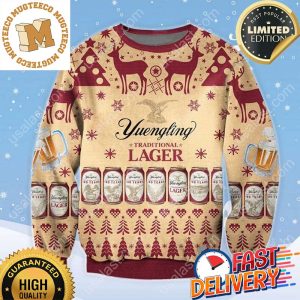 Yuengling Lager Ugly Christmas Sweater For Holiday 2023 Xmas Gifts