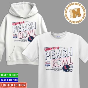 2023 Chick-fil-A Peach Bowl Ole Miss Rebels College Football Bowl Unisex T-Shirt Hoodie