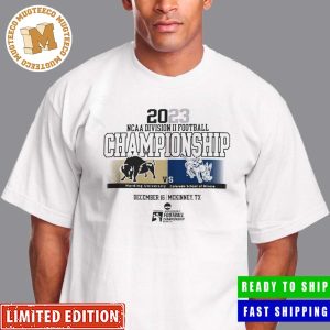 2023 NCAA Division 2 Football Championship Harding University Bisons Vs Colorado School Of Mines Orediggers Logo Classic T-Shirt