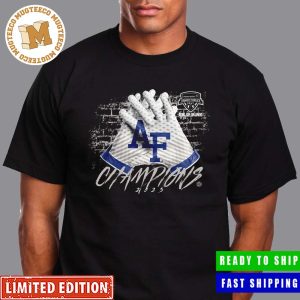 Air Force Falcons Football 2023 Martin Armed Forces Bowl Champions Unisex T-Shirt