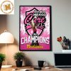 Appalachian State Mountaineers Football App Wins 13 9 Become 2023 Cure Bowl Champions Home Decor Poster Canvas