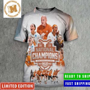 Back To Back Texas Longhorn Women’s Volleyball Are 2023 National Champions NCAA Women’s Volleyball Poster 3D Shirt