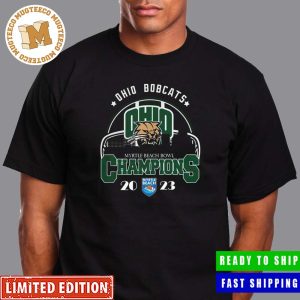 Celebrate Ohio Bobcats Are The 2023 Myrtle Beach Bowl Champions Unisex T Shirt