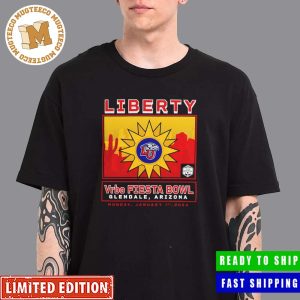 College Football Bowl 23-24 Liberty Flames Fierce 2024 Vrbo Fiesta Bowl Arizona Classic T-Shirt