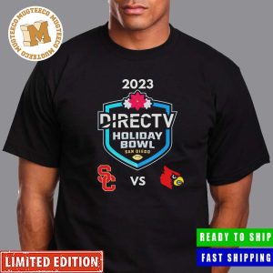 College Football Bowl Games 2023-24 DirecTV Holiday Bowl 2023 Louisville vs USC Petco Park San Diego CA CFB Bowl Game T-Shirt