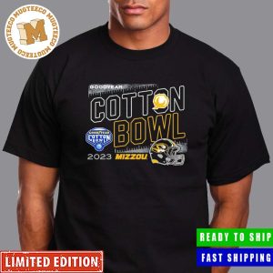 College Football Bowl Games 2023 Cotton Bowl Missouri Tigers Helmet Classic T-Shirt