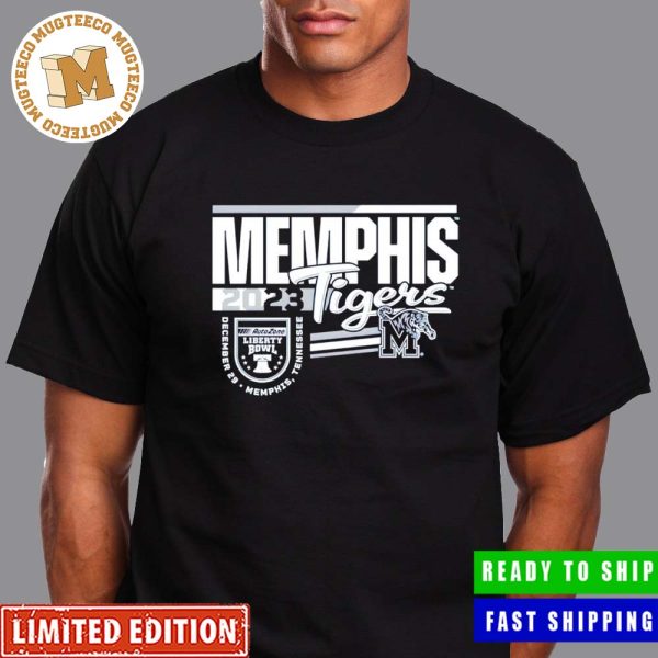 College Football Bowl Games 2023 Liberty Bowl Memphis Tigers Logo Classic T-Shirt