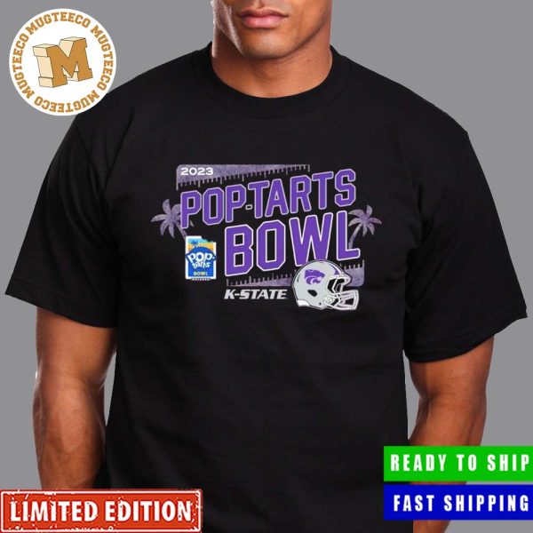 College Football Bowl Games 2023 Pop-tarts Bowl Kansas State Wildcats Helmet Unisex T-Shirt