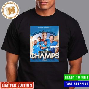 Congrats Detroit Lions Are NFC North Champions NFL Playoffs The First Division Title Since 1993 Poster Unisex T-Shirt