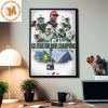 Ohio Bobcats Are The Myrtle Beach Bowl 2023 Champions Vs Georgia Southern 41 21 Home Decor Poster Canvas