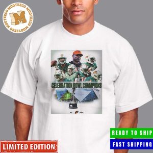 Congrats Florida A&M Rattlers Football Are The 2023 Celebration Bowl Champions Official Poster Unisex T-Shirt