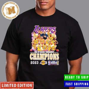 Congrats Los Angeles Lakers NBA In-season Tournament Champions 2023 Team Members Unisex T-Shirt