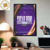 Washington Huskies 2023 Pac-12 Football Champions Kings Of The West Home Decor Poster Canvas