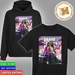 Draymond Green And Jusuf Nurkic Funny NBA But GTA VI Poster Style Unisex T-Shirt