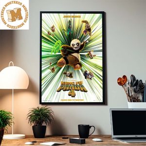 DreamWorks Kung Fu Panda 4 Coming Soon To Theaters Official Home Decor Poster Canvas