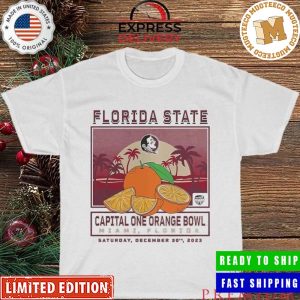 Florida State Seminoles 2023 Orange Bowl Fierce Competitor Unisex T-Shirt
