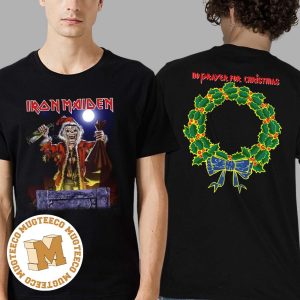 Iron Maiden No Prayer For Christmas Two Sides Print Unisex T-Shirt