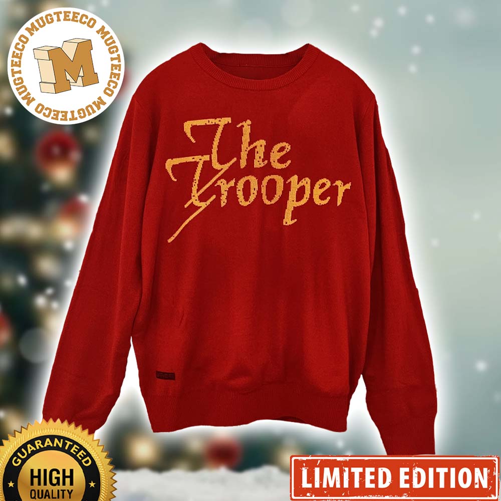 Iron Maiden The Trooper Christmas 2023 Sweater