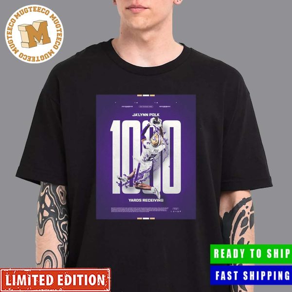 Jalynn Polk From Washington Huskies Archives 1000 Yards Receiving Unisex T-Shirt