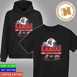 Kansas Jayhawks vs UNLV Rebels 2023 Guaranteed Rate Bowl Dec 23 Classic T-Shirt Hoodie