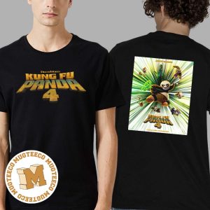 Kung Fu Panda 4 Dreamworks Official Poster Two Sides Print Unisex T-Shirt