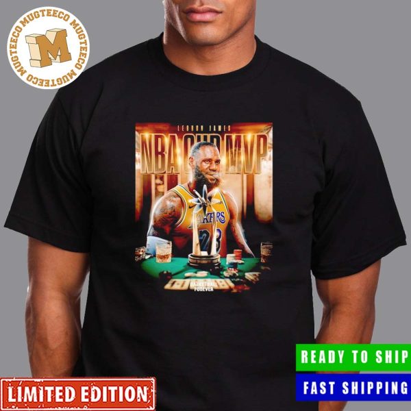 LeBron James Wins the NBA Cup MVP Poster Unisex T-Shirt