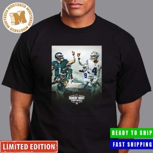 NFL Sunday Night Football Philadelphia Eagles Vs Dallas Cowboys Classic T-Shirt