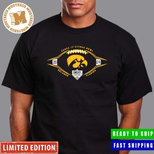 Official 2024 Cheez-It Citrus Bowl Iowa Hawkeyes Orlando Florida College Football Bowl Games 23-24 Logo Classic T-Shirt