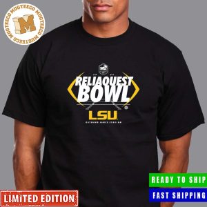 Official 2024 Reliaquest Bowl LSU Tigers Raymond James Stadium College Football Bowl Games 23-24 Unisex T-Shirt