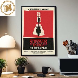 Official Stranger Things The First Shadow A New Story Live On Stage Home Decor Poster Canvas