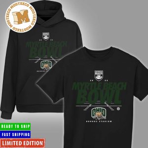 Ohio Bobcats Logo 2023 Myrtle Beach Bowl Brooks Stadium Unisex T-Shirt Hoodie
