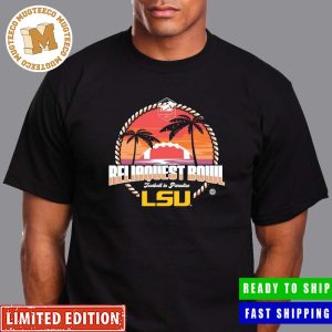 Original College Football Bowl Games 2023-24 2024 Reliaquest Bowl LSU Tigers Football In Paradise Classic T-Shirt