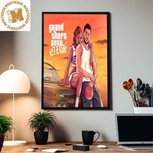 Phoenix Suns Grand Theft Auto El Valle Home Decor Poster Canvas