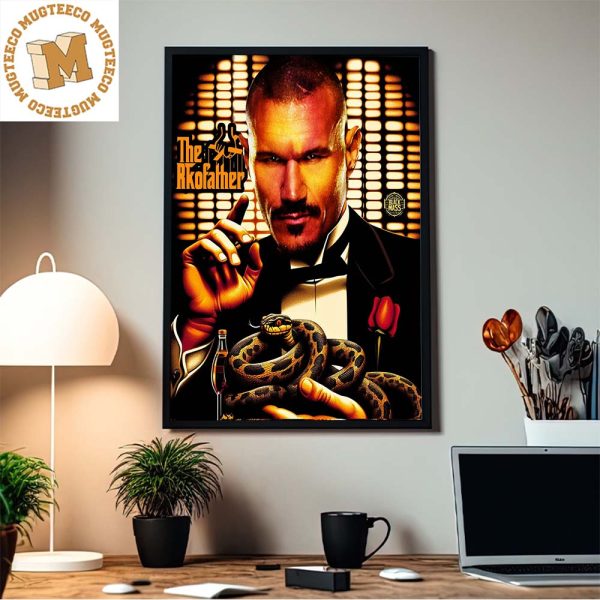 Randy Orton Welcome Back The Rkofather Home Decor Poster Canvas