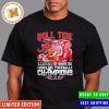 SEC Football 2023 Alabama Crimson Tide Champions Mascot Unisex T-Shirt
