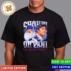 Shohei Ohtani Los Angeles Dodgers Bootleg Vintage T-Shirt