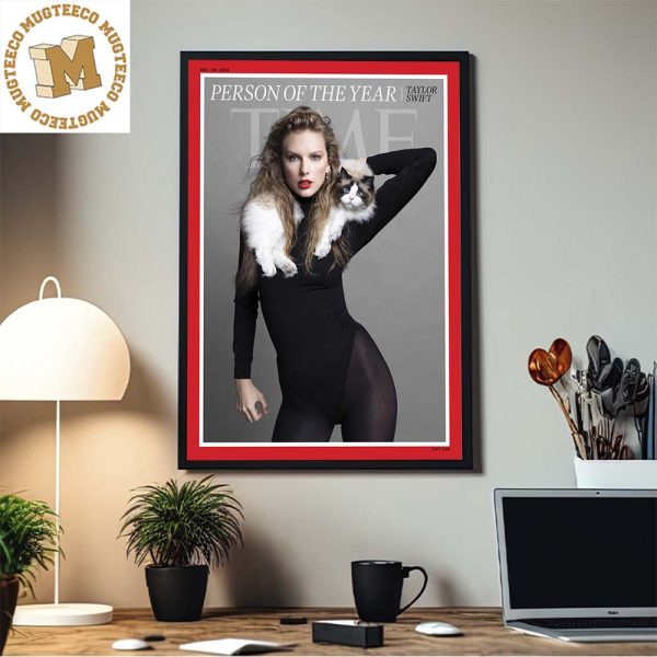 Taylor Swift TIME Person Of The Year Issue The Second Cover Home Decor Poster Canvas