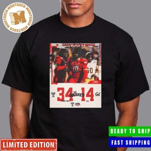 Texas Tech Red Raiders Football Let’s Geauxxxxx Defeated The Cal 34 14 Wins The 2023 Independence Bowl Champions Poster Classic T-Shirt