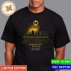 College Football Playoff 2024 National Championship Game January 8 Washington Huskies Space City Skyline Unisex T-Shirt